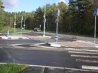 Перекрёсток улиц Рандвере и Лехику