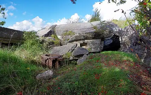 Батарея № 13 в Виймси, Эстония (1915)