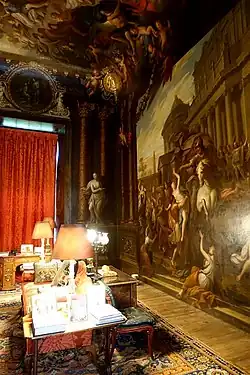 Похищение сабинянок. 1690-е. Роспись антикамеры Чатсуорт-хауса, Дербишир, Англия