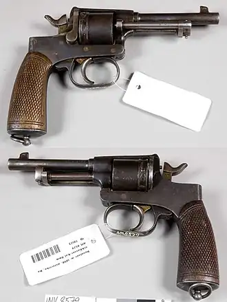 Rast-Gasser M1898, табельный револьвер Австро-Венгерской армии