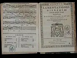 Нотная запись сочинения Себастьяна Раваля