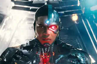 Рэй Фишер в роли Киборга в фильме«Лига справедливости» (2017)