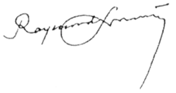 Изображение автографа