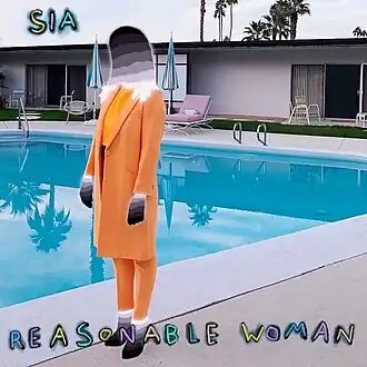 Обложка альбома Сии «Reasonable Woman» (2024)
