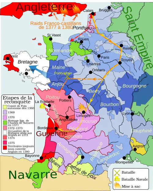 Франция в 1380 году