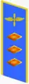 Петличный знак комкора авиации РККА