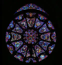 Роза северного трансепта