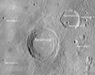 Снимок зонда Lunar Reconnaissance Orbiter.