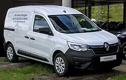 Renault Express в Штутгарте (вид спереди)
