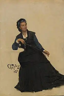 Этюд. Третьяковская галерея. Холст на картоне, масло. 41,5 х 28,3 см