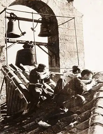 Оборона республиканцами собора в Сигуэнсе