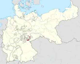 Рейсс младшей линии в составе Германской империи