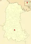Расположение муниципалитета на карте провинции