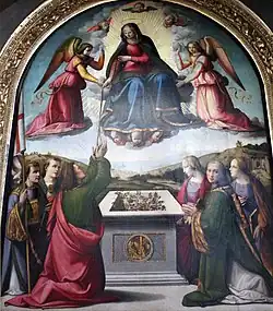 Ридольфо дель Гирландайо. Мадонна пояса. 1508