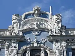 г. Рига, Elizabetes iela 10b. Архитектор Михаил Эйзенштейн.