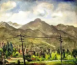 Town and Hills, Utah