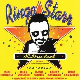 Обложка альбома Ринго Старра «Ringo Starr and His Third All-Starr Band-Volume 1» (1997)