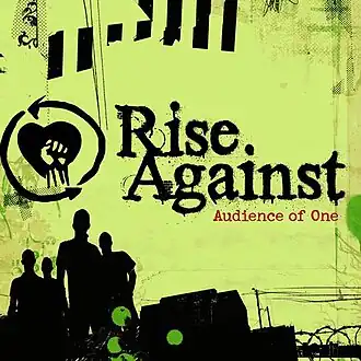 Обложка сингла Rise Against «Audience of One» (2009)