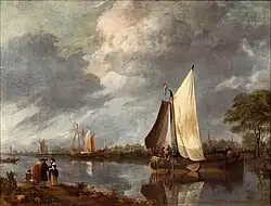 Вид на реку ночью. Частное собрание