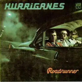 Обложка альбома Hurriganes «Roadrunner» (1974)