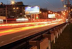 Проспект Науки в районе станции метро «Ботанический сад».