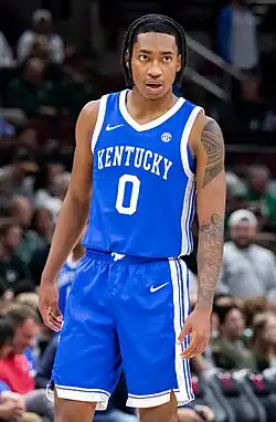 Диллингхем в составе «Кентукки» в 2023 году