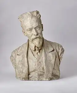 Р. Р. Бах. «Бюст В. Е. Маковского», 1913 г. Музей Российской академии художеств