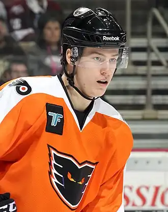 Хегг в Адирондак Фэнтомс в 2014 году.