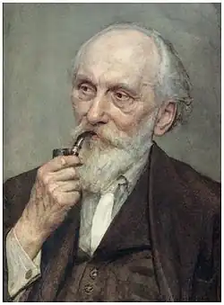 Портрет скульптора Роберта Романович Баха (1927)