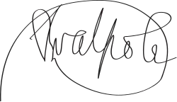 Изображение автографа