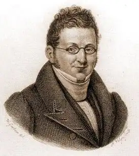 Гравюра в «Альманахе Муз» (1833)