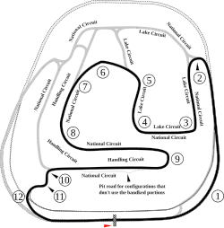 Схема Рокингем Мотор Спидвей