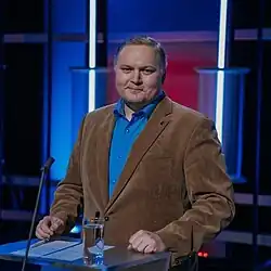 Родион Денисов в эфире эстонского телеканала ETV+