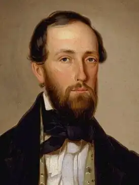 Портрет Прайса кисти Сэмюэля Стиллмана Осгуда, около 1849-1850 годов