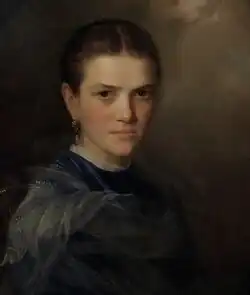 Портрет И. И. Микешиной. 1869