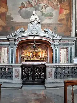 Реликварий с сердцем Святого Карло Борромео