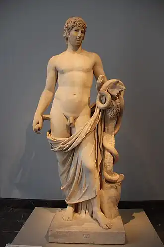 Антиной в образе Агатодемона