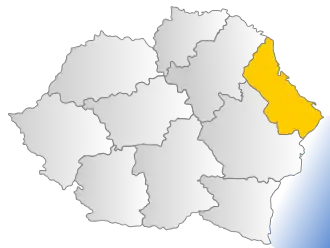 Нистру на карте