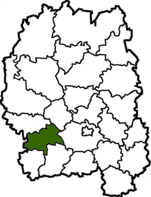 Романовский район на карте