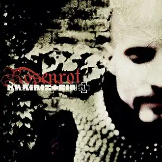 Обложка сингла Rammstein «Rosenrot» (2005)