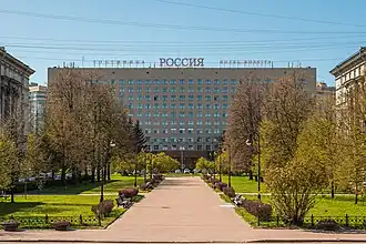 Вид с площади Чернышевского