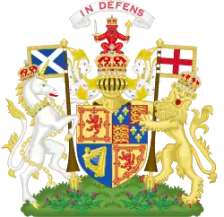 Герб принятый Яковом VI (1603—1651)