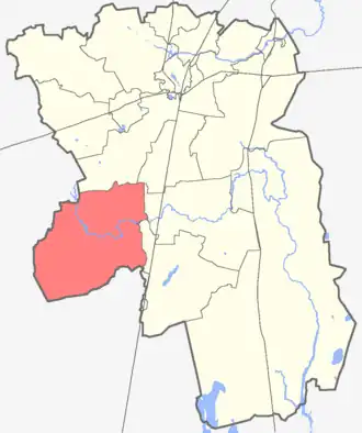 Рождественское сельское поселение на карте