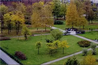 Сквер до реконструкции в 2010-х гг.