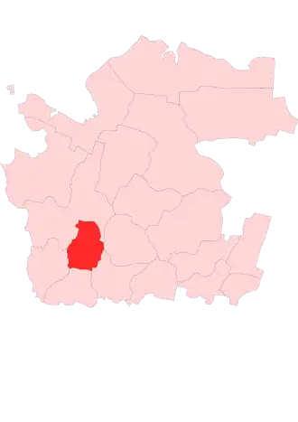 Няндомский районНяндомский муниципальный округ на карте