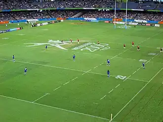 Матч по регби-7 в Мельбурне, 2006 год.