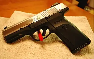 Ruger SR9 с кожухом-затвором из нержавеющей стали