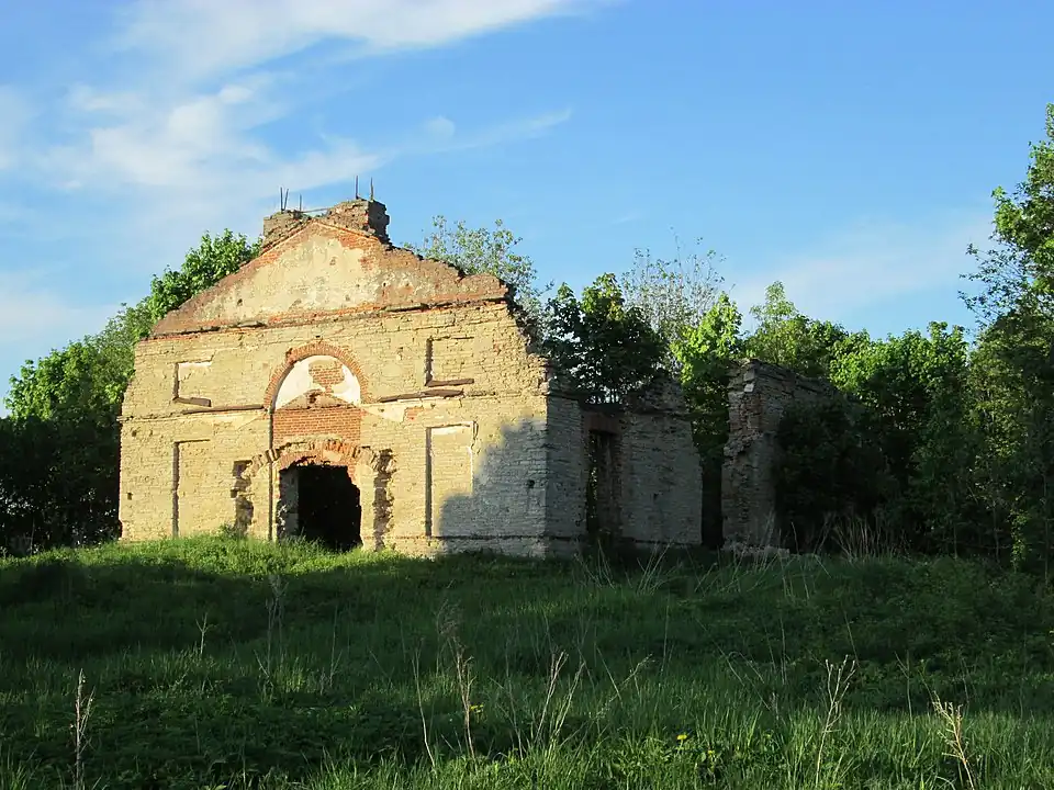 Руины кирхи. 2017 год