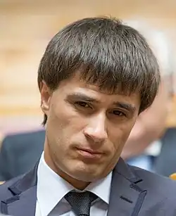 Сенатор Руслан Гаттаров на 336 заседании Совета Федерации