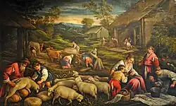 Лето. 1570. Холст, масло. Государственный Эрмитаж, Санкт-Петербург